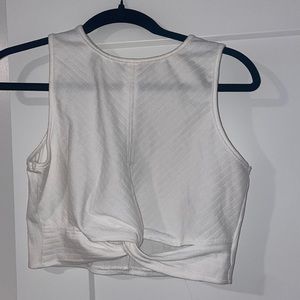White Zaful Tank